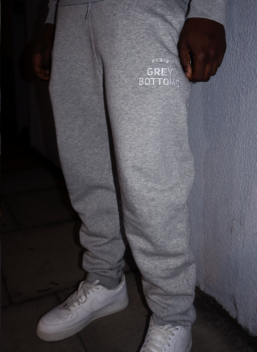 Mens plain tracksuit bottoms hot sale