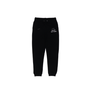 plain black bottoms, sustainable streetwear, organic cotton, recycled polyester