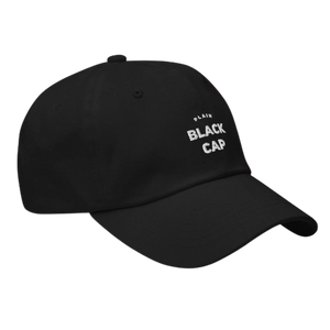 Plain Black Cap Organic Cotton Cap The Plain Shop