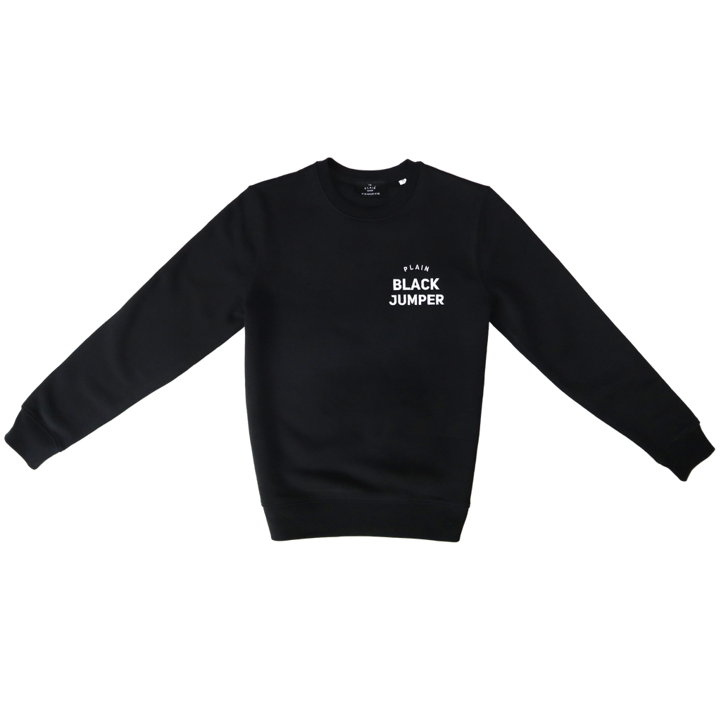 Plain™ Black Jumper (Tracksuit)