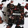 plain decks, plain black cards, black people on playing cards