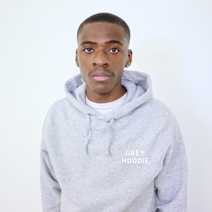 plain grey hoodie, plain apparel, grey hoodie, streetwear, plain apparel, the plain shop, pre-brushed hoodie