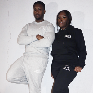 Plain™ Black Hoodie (Tracksuit)